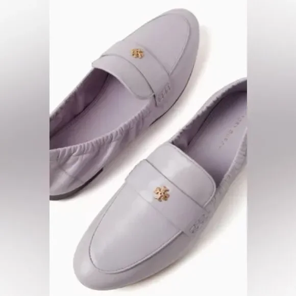 Tory Burch Ballet Leather Loafer in Lavender, New, Size 8 - Picture 15 of 16